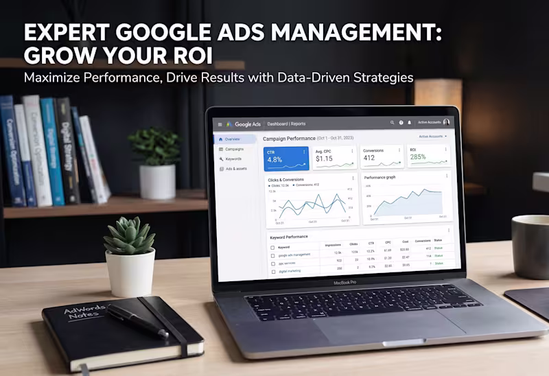 Cover image for Google Ads Performance Management and Campaign Optimization