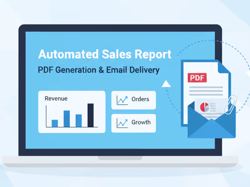 Cover image for Python Automated Sales Report Generation & Email