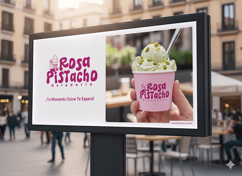 Cover image for Rosapistacho Heladería