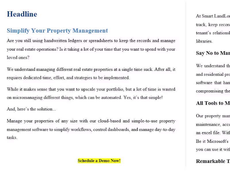 Cover image for Smart Landlord - Simplify Your Property Management 