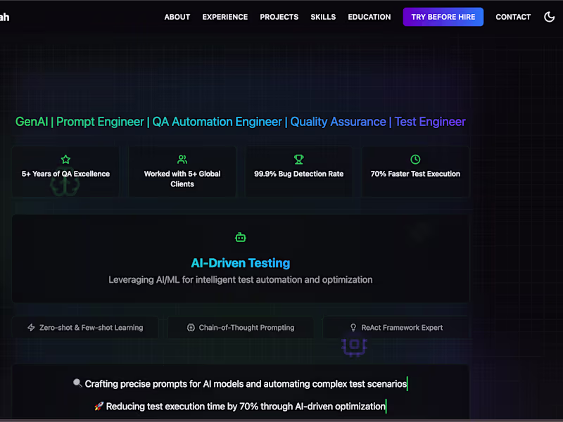 Cover image for Building AI-Powered Automation: From QA Testing to Full-Stac...