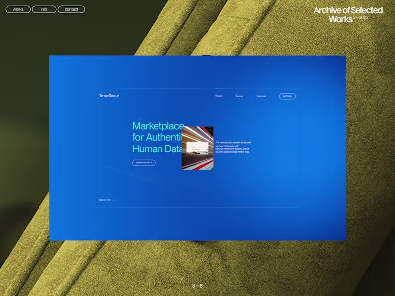 Cover image for Interactive Brand Experiences & Immersive Websites