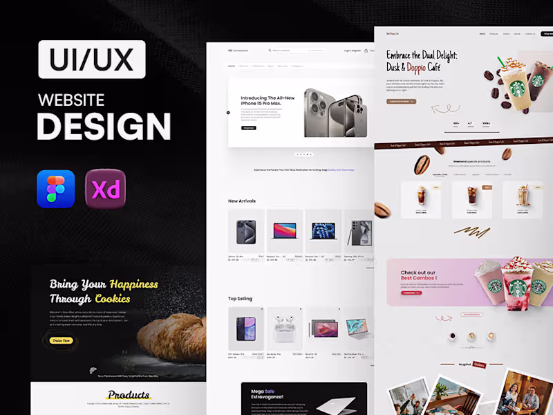 Cover image for Design a single page - landing website for your business 