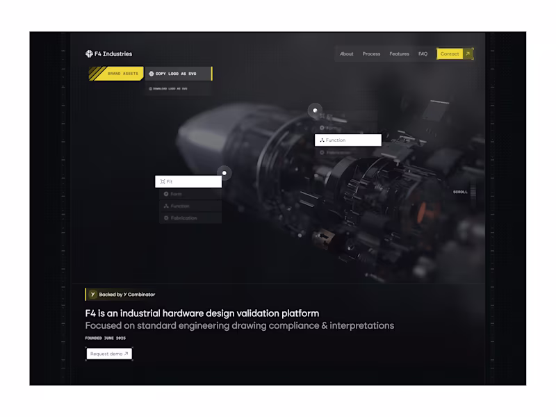 Cover image for F4 Industries - Instant Compliance Checks for Engineering Drawi…