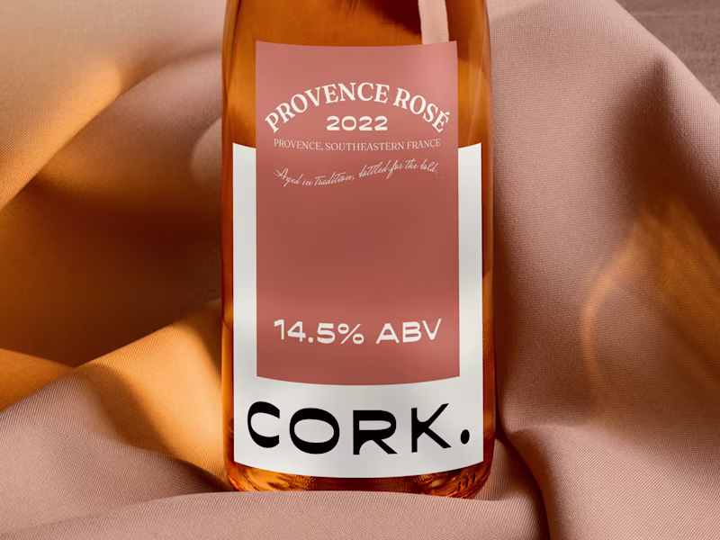 Cover image for CORK Wine Label Design