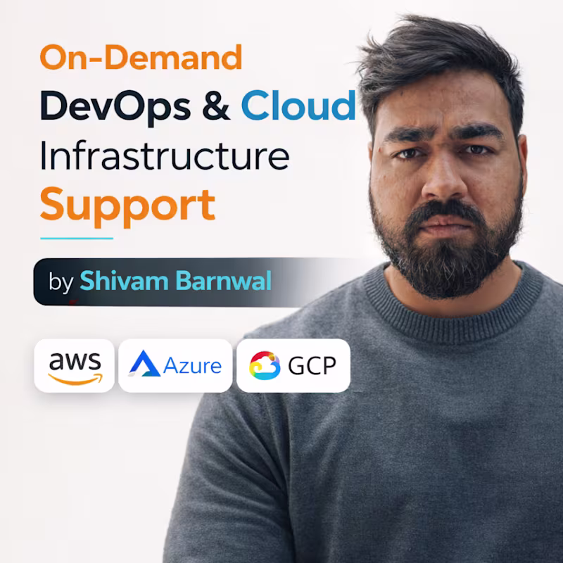 Cover image for On-Demand DevOps & Cloud Infrastructure Support