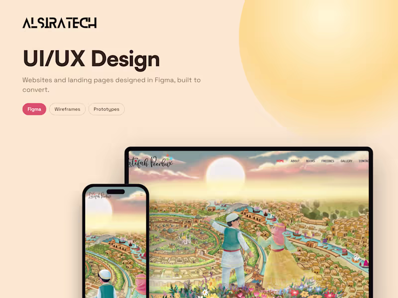 Cover image for Website & Landing Page Design in Figma, Built to Convert
