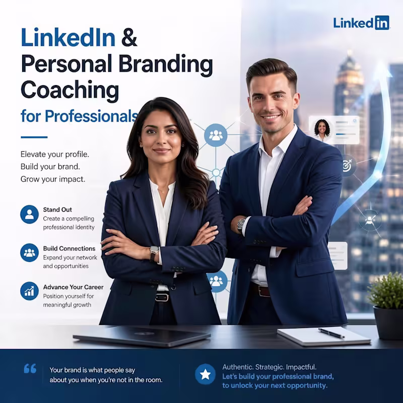 Cover image for LinkedIn & Personal Branding Coaching for Professionals