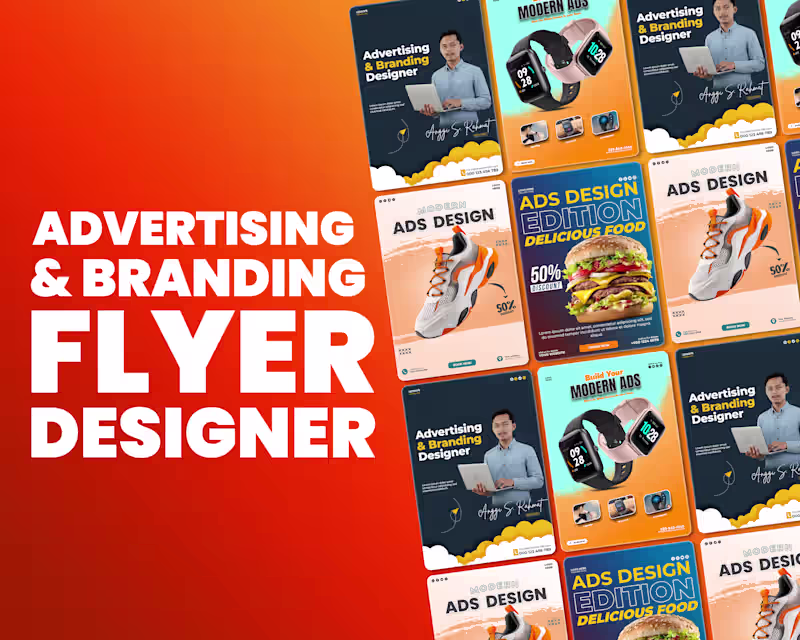 Cover image for Advertising & Branding Flyer Design - PRINT READY
