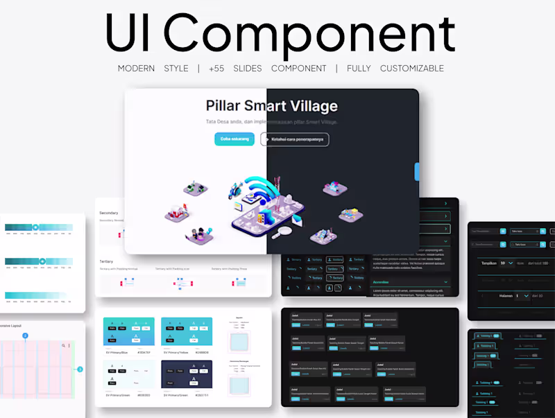 Cover image for Figma UI Component Kit Design