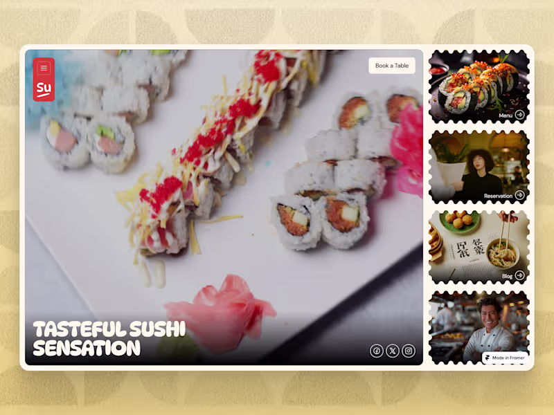 Cover image for Sushilo is a sleek and