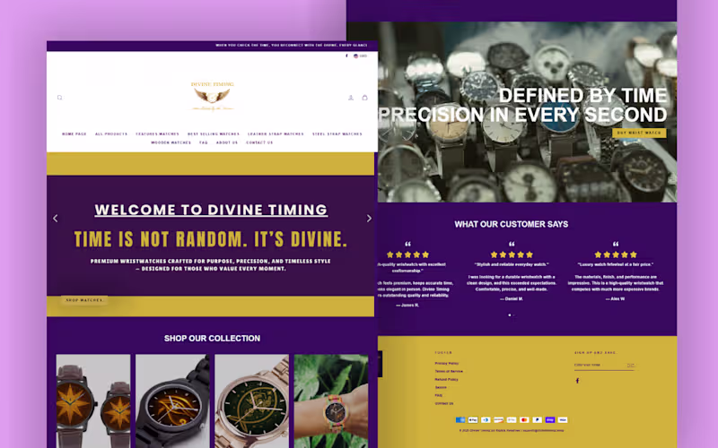 Cover image for Divine Timing – Luxury Watch