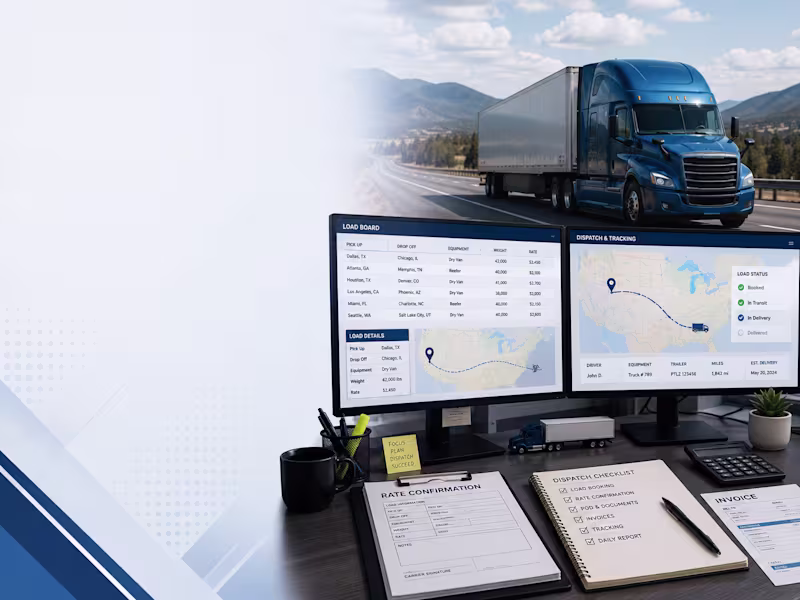 Cover image for Professional Truck Dispatch & Record Management