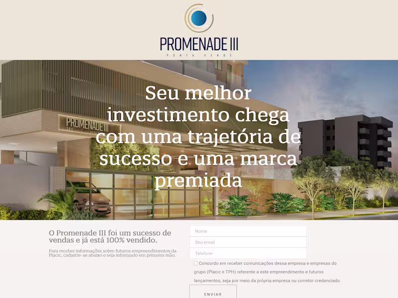 Cover image for High-End Real Estate Launch: Conversion