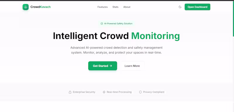 Cover image for An AI powered Crowd Monitoring