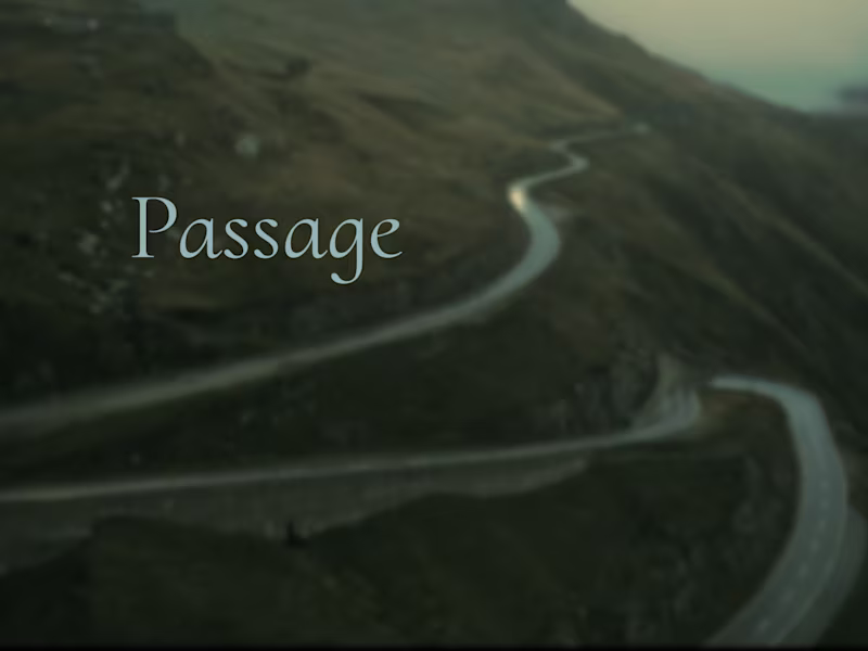 Cover image for Passage 