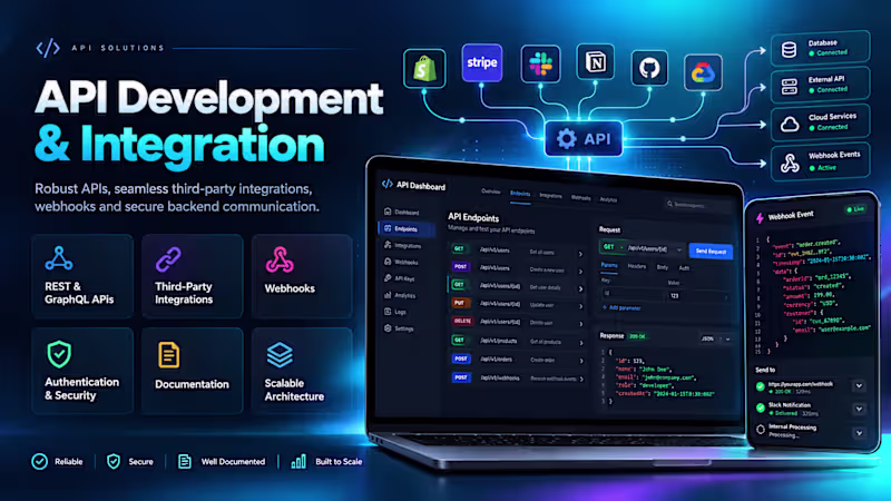 Cover image for API Development & Integration