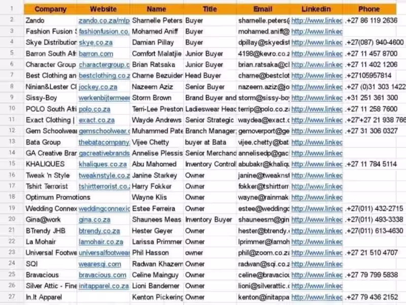 Cover image for I will do b2b lead generation with verified email