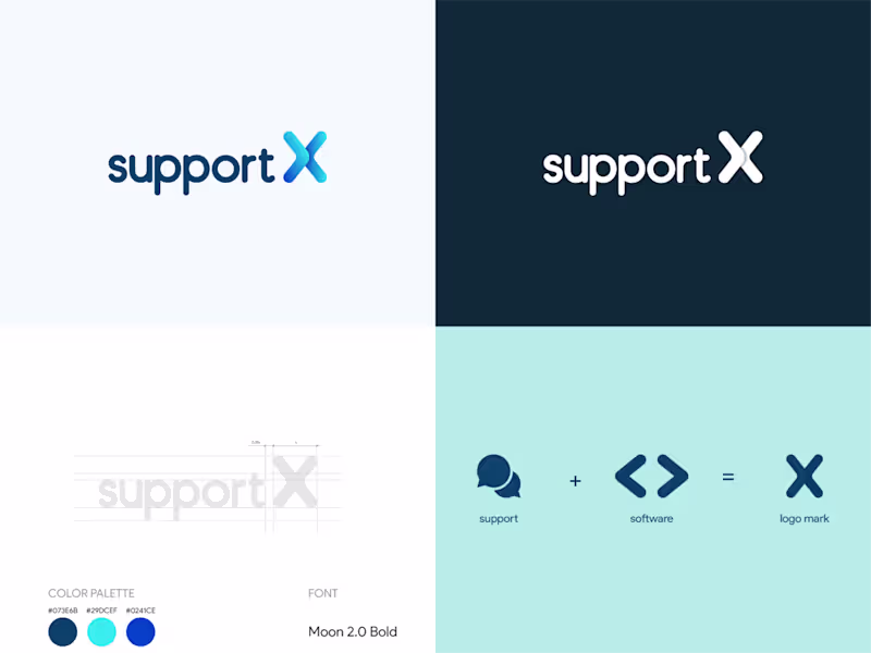 Cover image for Logo Design - SupportX
