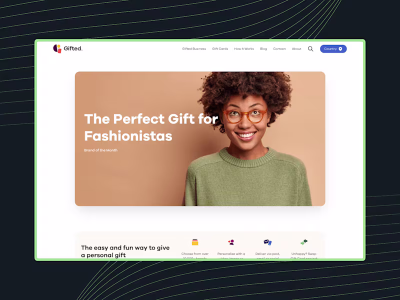 Cover image for Get Gifted Website Redesign & Development