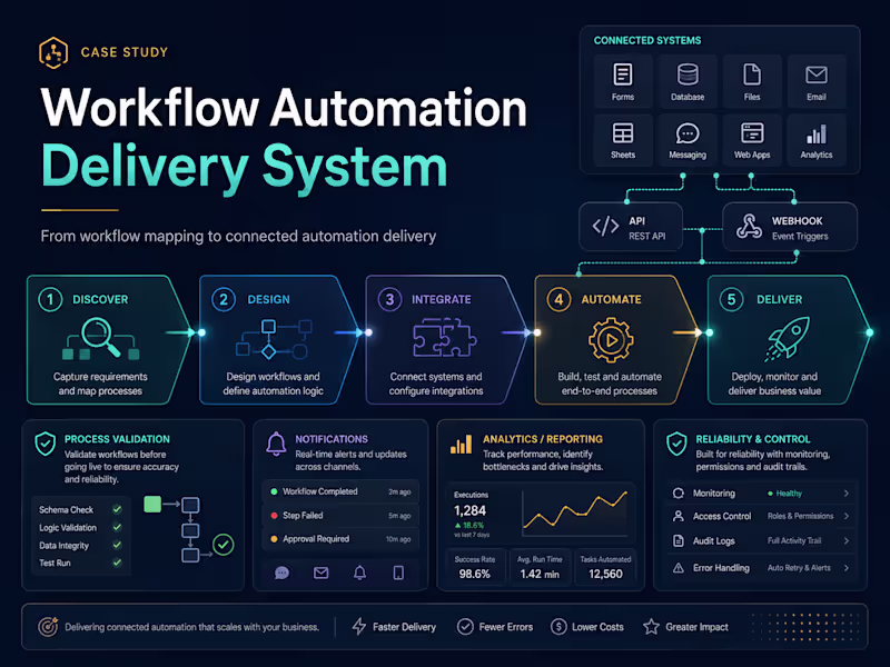 Cover image for Workflow Automation Delivery System