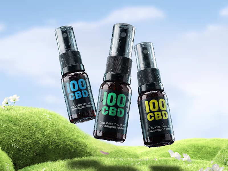 Cover image for 100 CBD Key Visuals