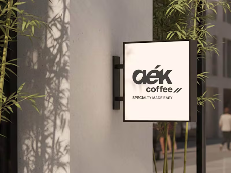 Cover image for Aék Coffee Brand Identity Development