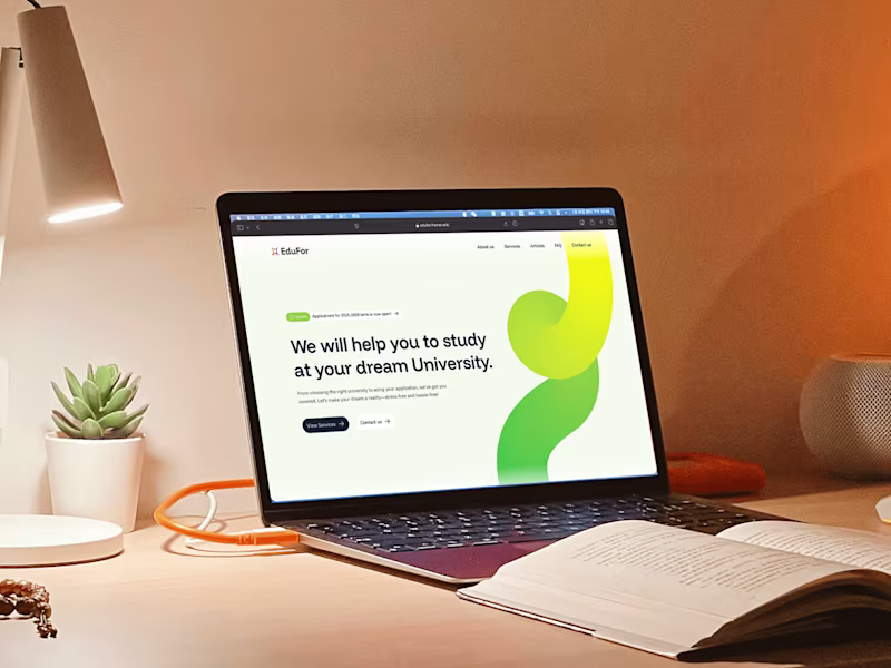 Cover image for Edufor, Educational & Agency Template.