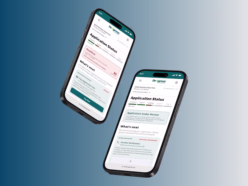 Cover image for Application Status Dashboard - UX Research and Redesign