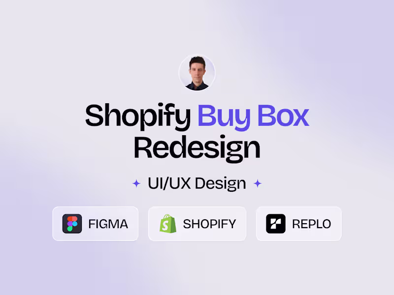 Cover image for Shopify Buy Box Redesign