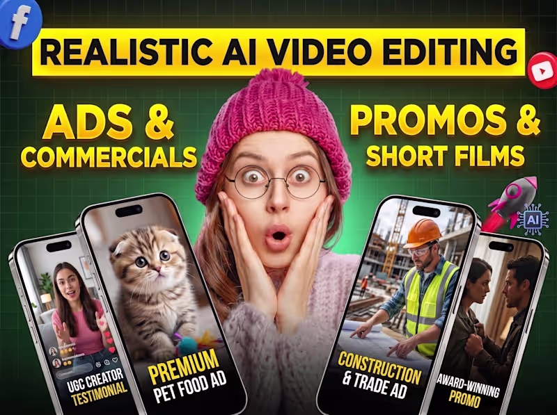 Cover image for create ai video ads, ai ugc ads, ai product ads and ai promotion