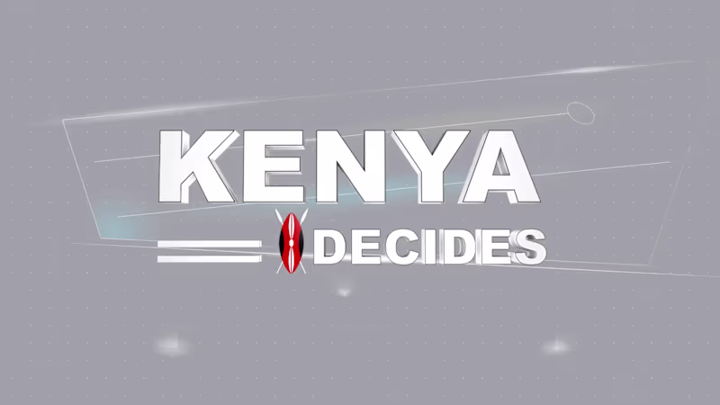 Cover image for KENYA DECIDES ELECTION MONTAGE