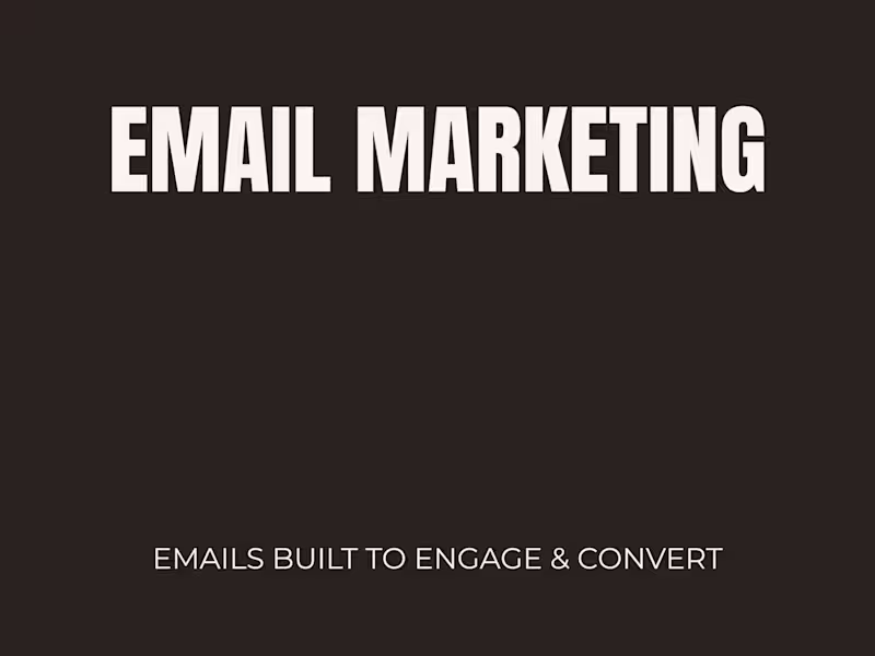 Cover image for Email Marketing Strategy and Campaigns