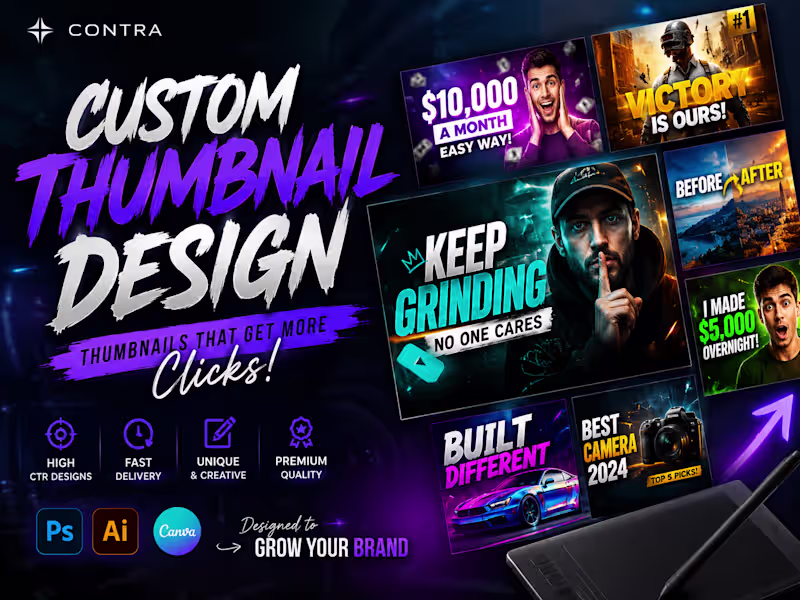 Cover image for Custom Thumbnail Design