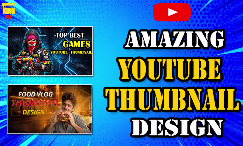 Cover image for YouTube Thumbnail Design | Eye-Catching & High-CTR Thumbnails