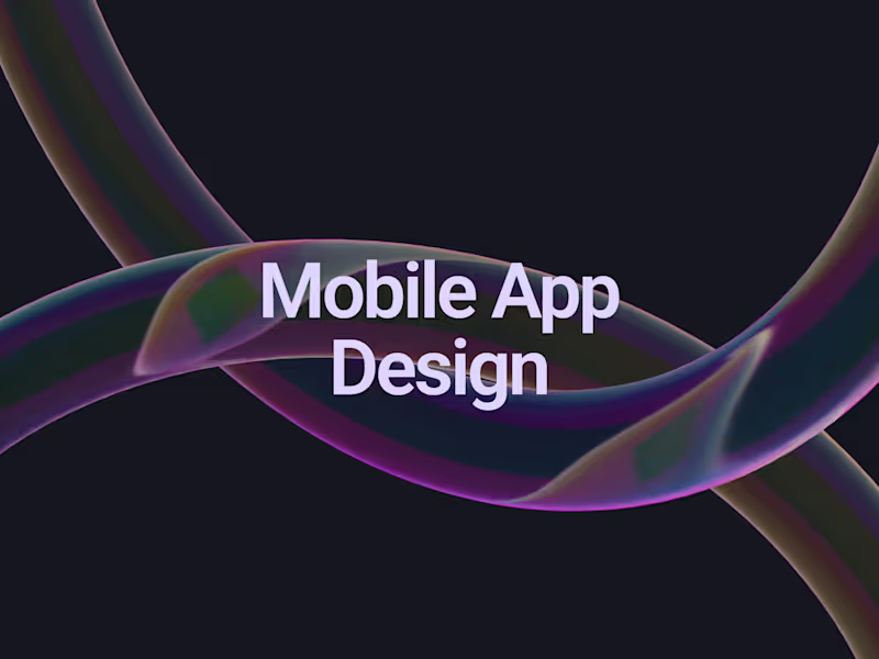 Cover image for Mobile UX/UI Design Service