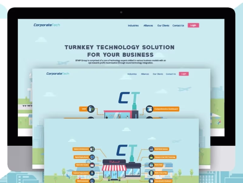 Cover image for Corporate Tech (IT solution provider)