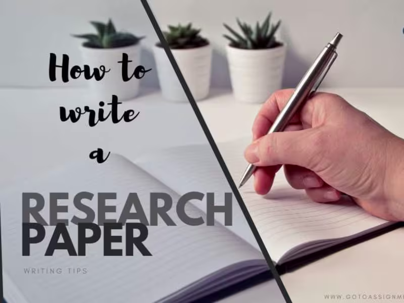Cover image for Write academic and research article 