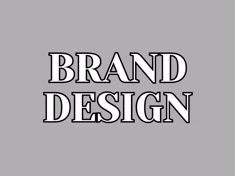 Cover image for Brand Design
