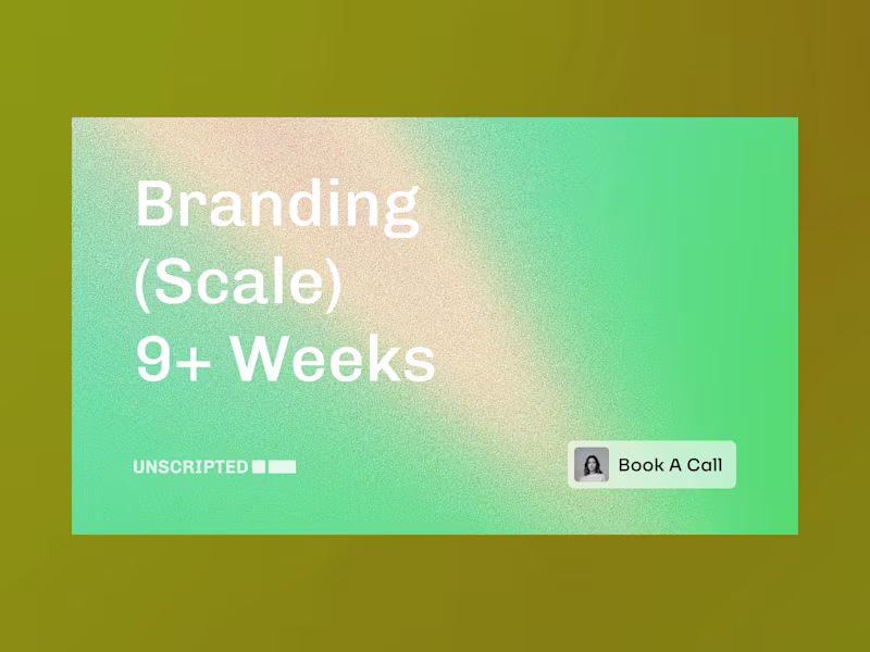 Cover image for Branding (Scale) - For Companies Ready to Scale
