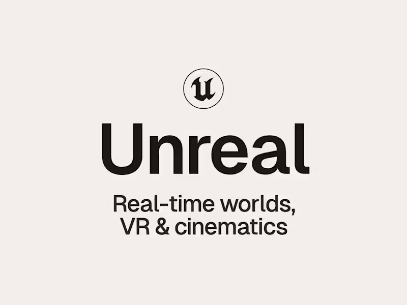 Cover image for Unreal: real-time worlds, VR and cinematics