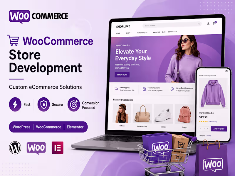 Cover image for 🛒 WooCommerce Store Development