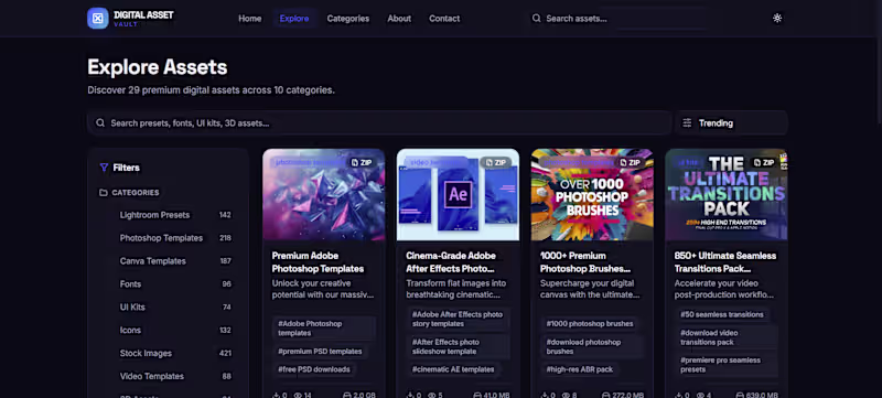 Cover image for Digital Assets Vault — Secure