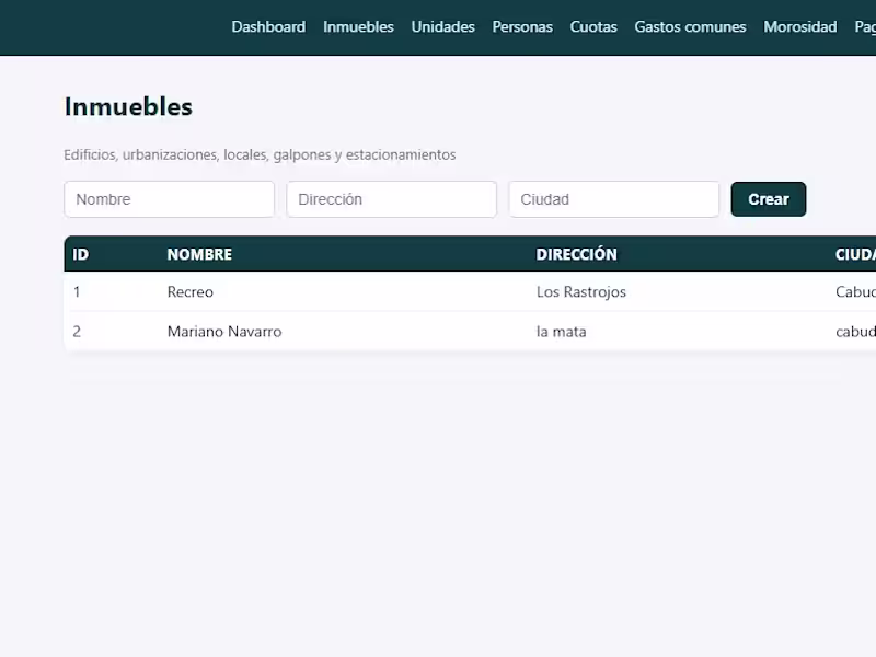 Cover image for Desarrollo de sistema de gestión a medida (Full-Stack)