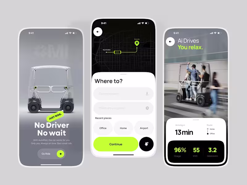 Cover image for 🚗 Autonomous Mobility App —