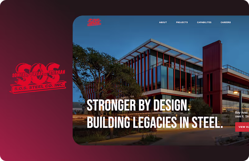 Cover image for SOS Steel Co.