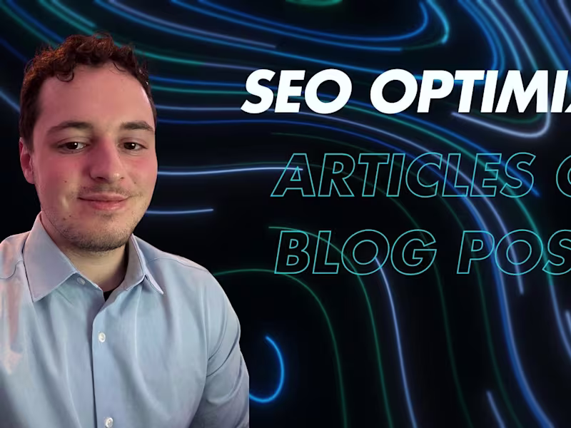 Cover image for Blog and Article writing