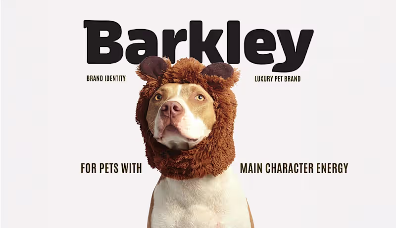 Cover image for Luxury Branding for Pet Brand - Barkley