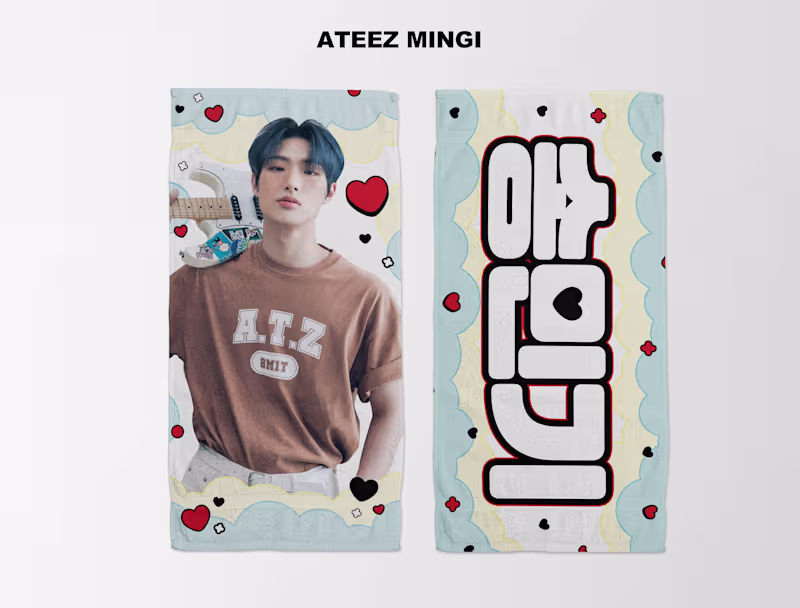 Cover image for Merchandise Design for Kpop Concerts