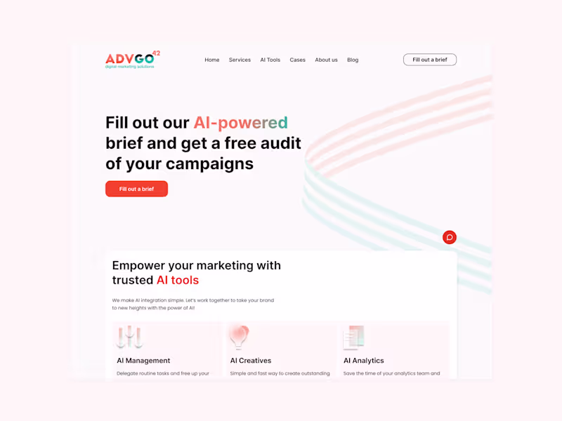 Cover image for Landing Page Design